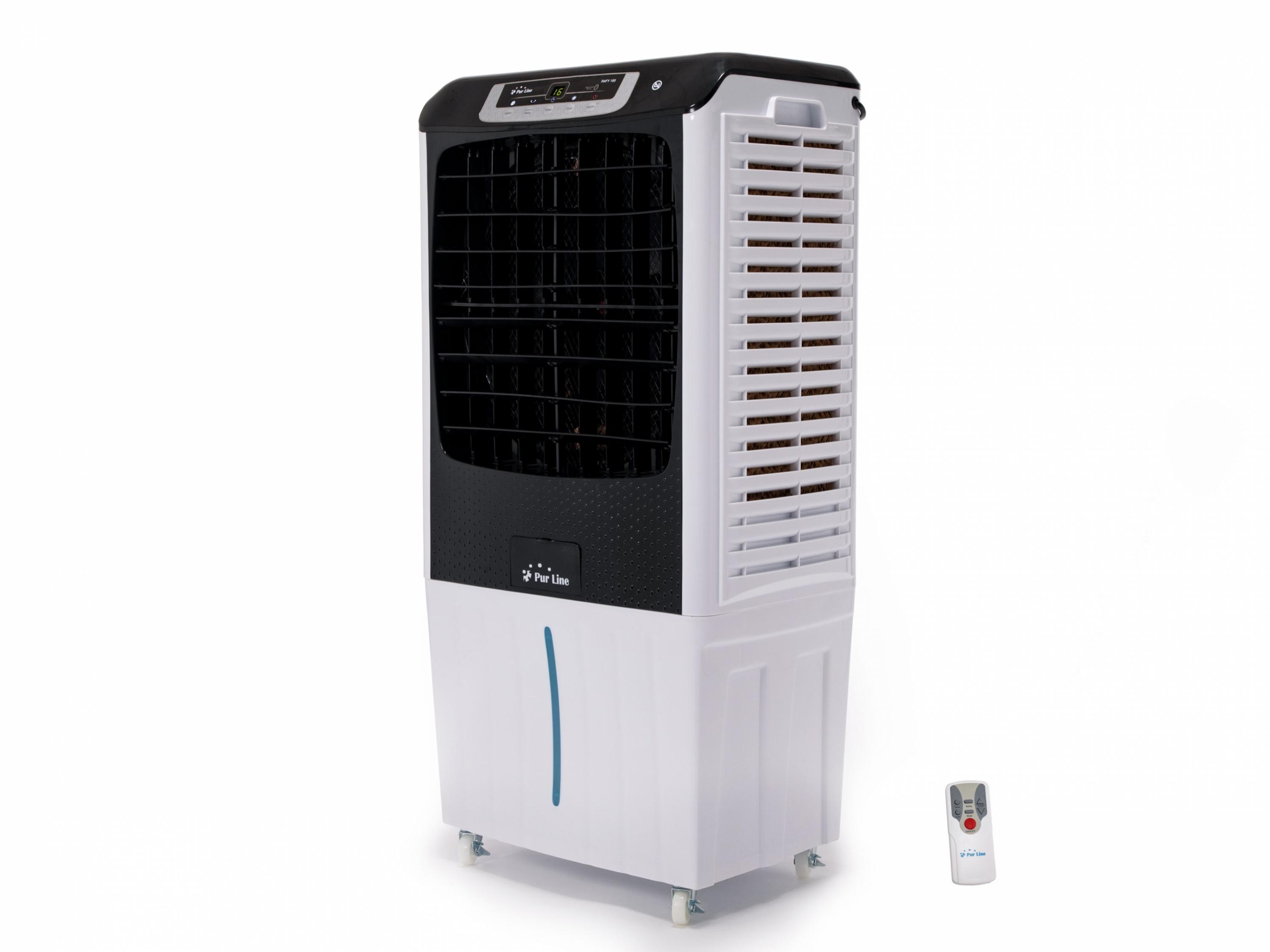 PURLINE Climatizador evaporativo electrónico para Grandes Superficies con Mando a Distancia RAFY 185 